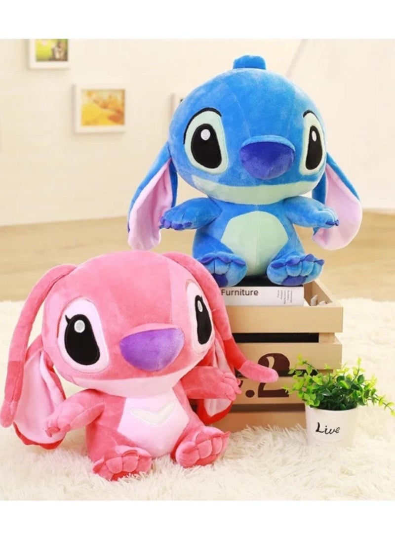 لعبة مرح  دمية من القطيفة على شكل غرزة يمكن أن تمتلئ بدمى إل جي لعبة عضلية عضلية نسيجية طولية كرتونية جديدة للأطفال هدية للأطفال - اللون: وردي - الارتفاع: 65 - Image 4